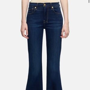 7 For All Mankind Dojo Tailorless Slim Illusion Flare Jeans Tried & True